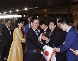Chủ tịch nước Võ Văn Thưởng đến Tokyo, bắt đầu chương trình thăm chính thức Nhật Bản